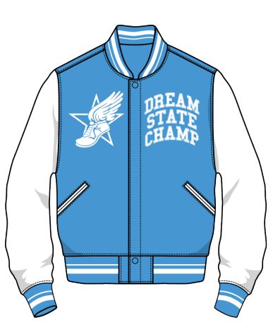 Blouson teddy en strass Dream State pour homme