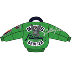 Chaqueta de cuero American Bruiser para hombre