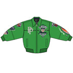 Chaqueta de cuero American Bruiser para hombre