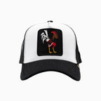 Gorra Trucker Blanca Gallo