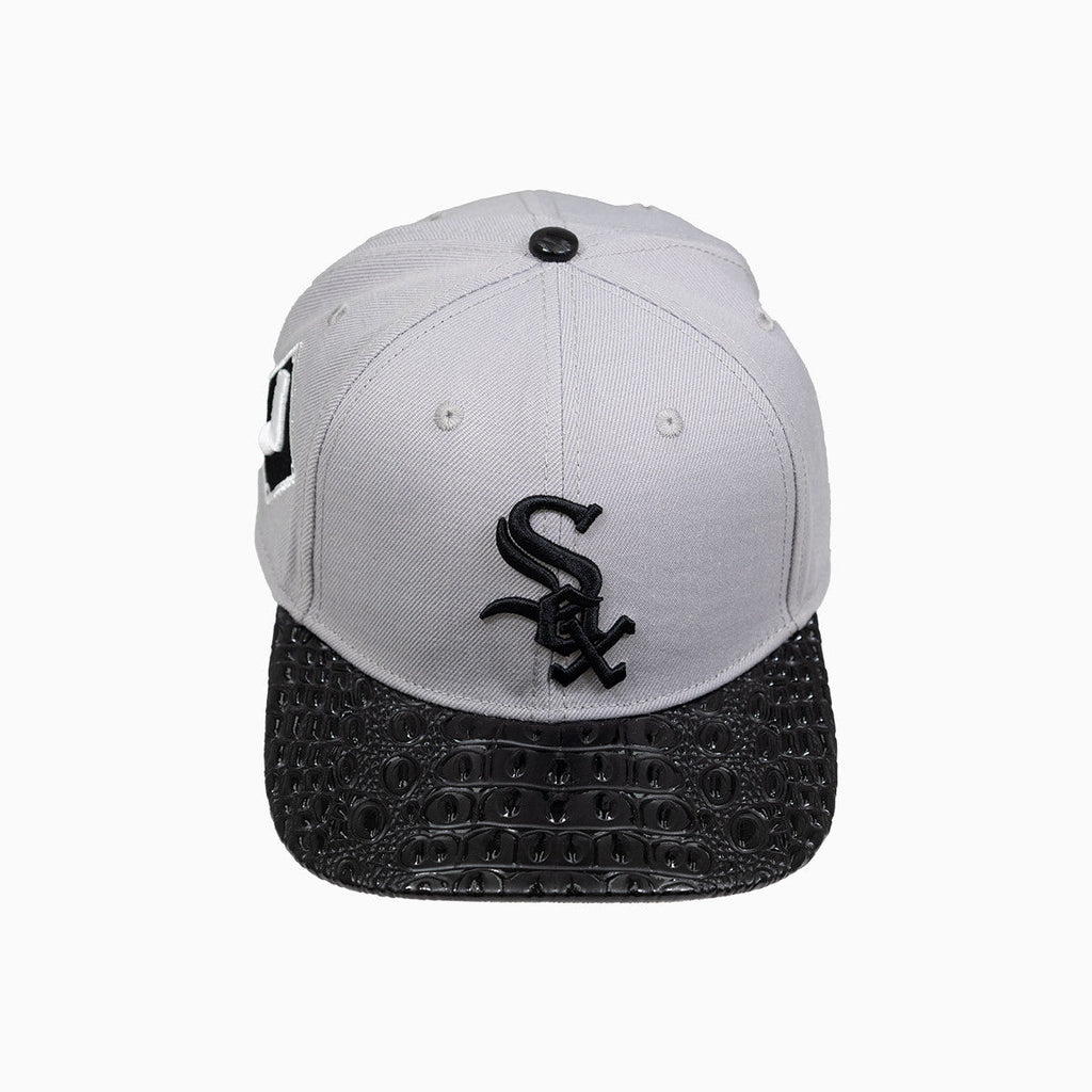 Casquette des White Sox de Chicago avec visière en cuir