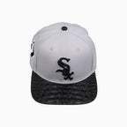Casquette des White Sox de Chicago avec visière en cuir