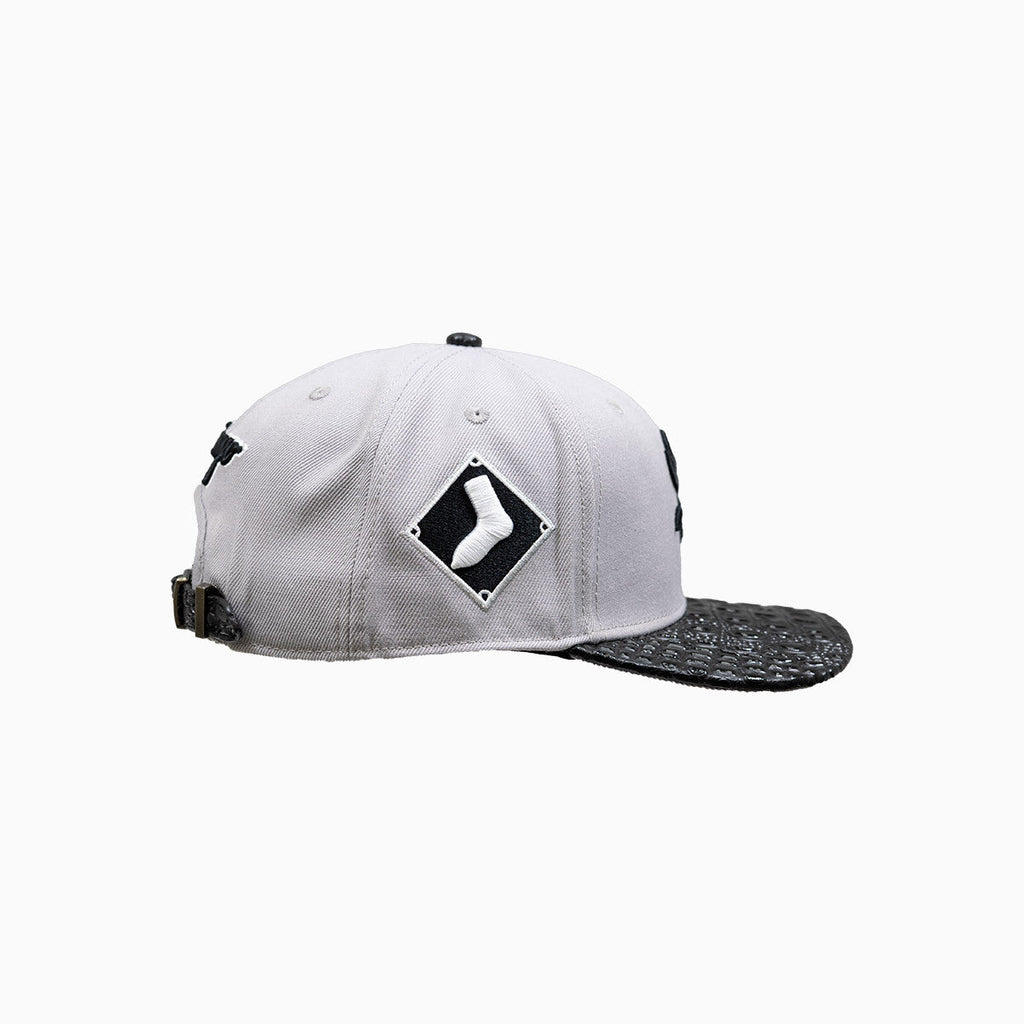 Casquette des White Sox de Chicago avec visière en cuir