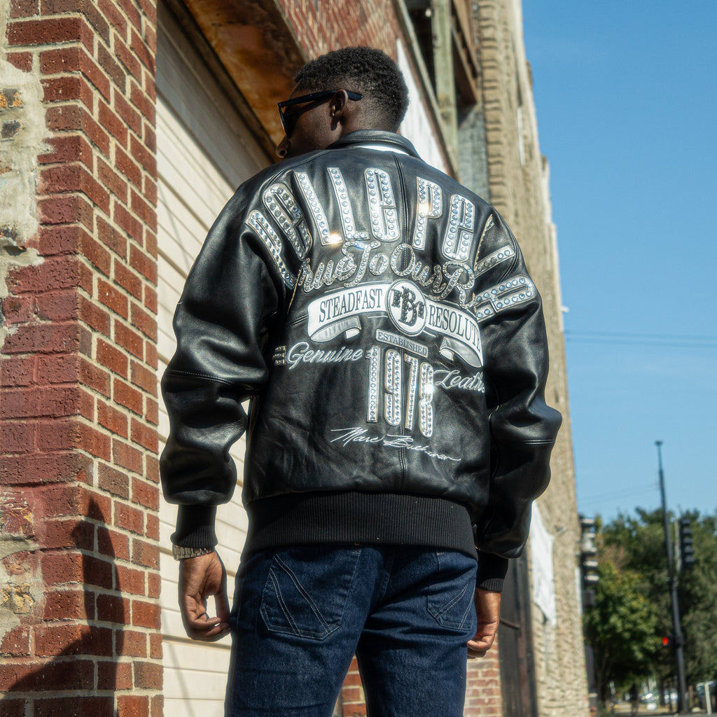 Blouson en cuir True To Our Roots pour homme