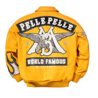 Chaqueta de cuero para hombre World Famous Pelle