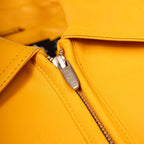 Chaqueta de cuero para hombre World Famous Pelle