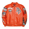 Chaqueta de cuero para hombre World Famous Pelle