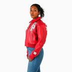 Chaqueta de cuero para mujer Pelle-Pelle X TB Windy City