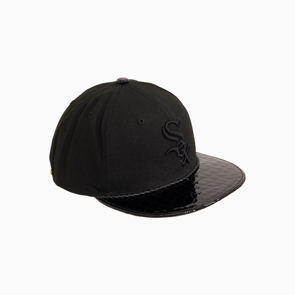 Gorra Breyer's Buck 50 Chicago White Sox con visera de cuero