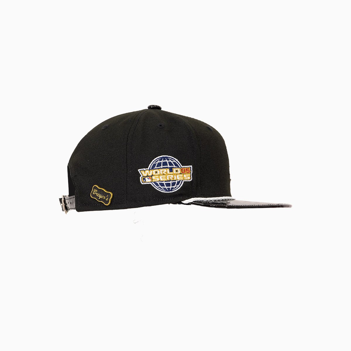 Casquette Breyer's Buck 50 Chicago White Sox avec visière en cuir