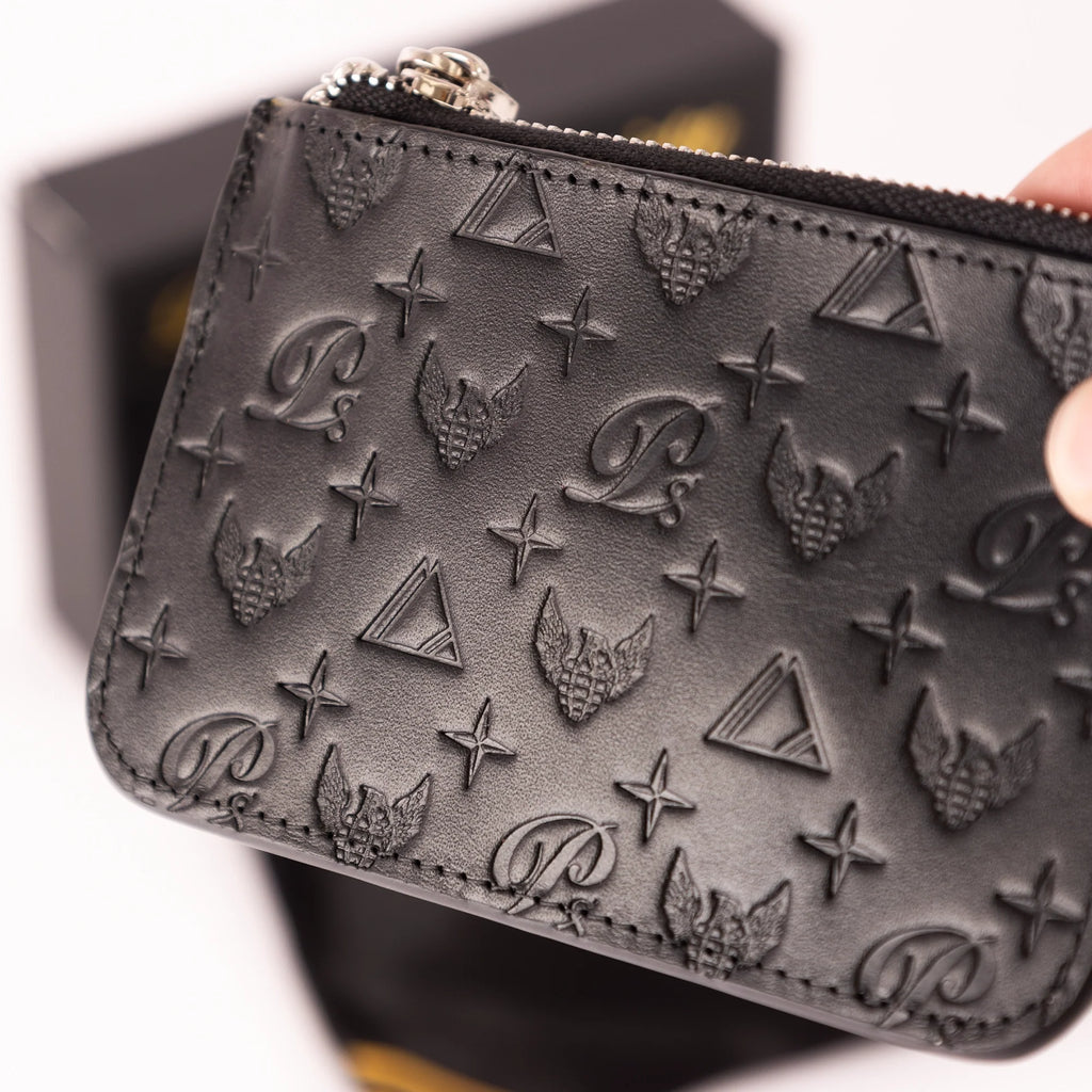 Billetera Llavero de Cuero Monogram para Hombre