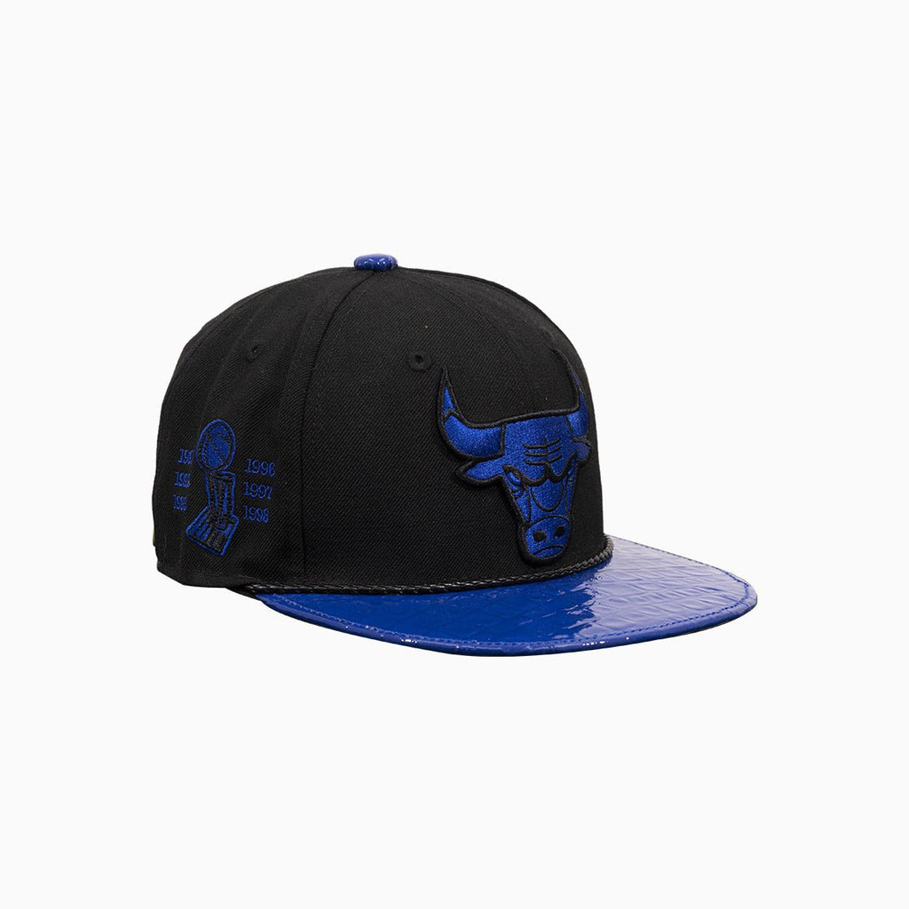 Gorra Breyer's Buck 50 Chicago Bulls con visera de cuero