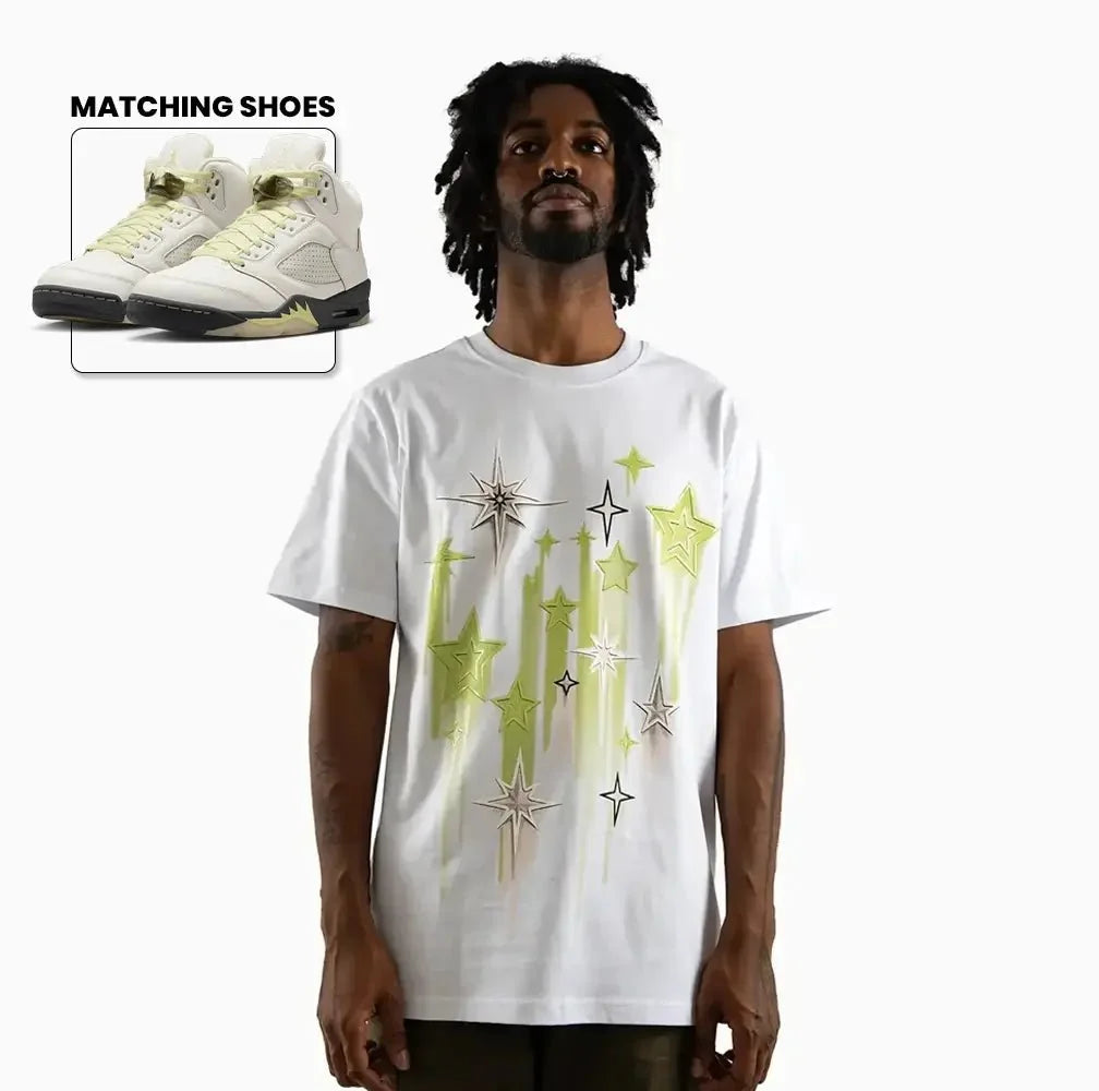 Camiseta de manga corta para hombre con gráfico Rising Star