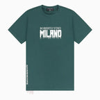 Camiseta de cuello redondo Brave Snake para hombre