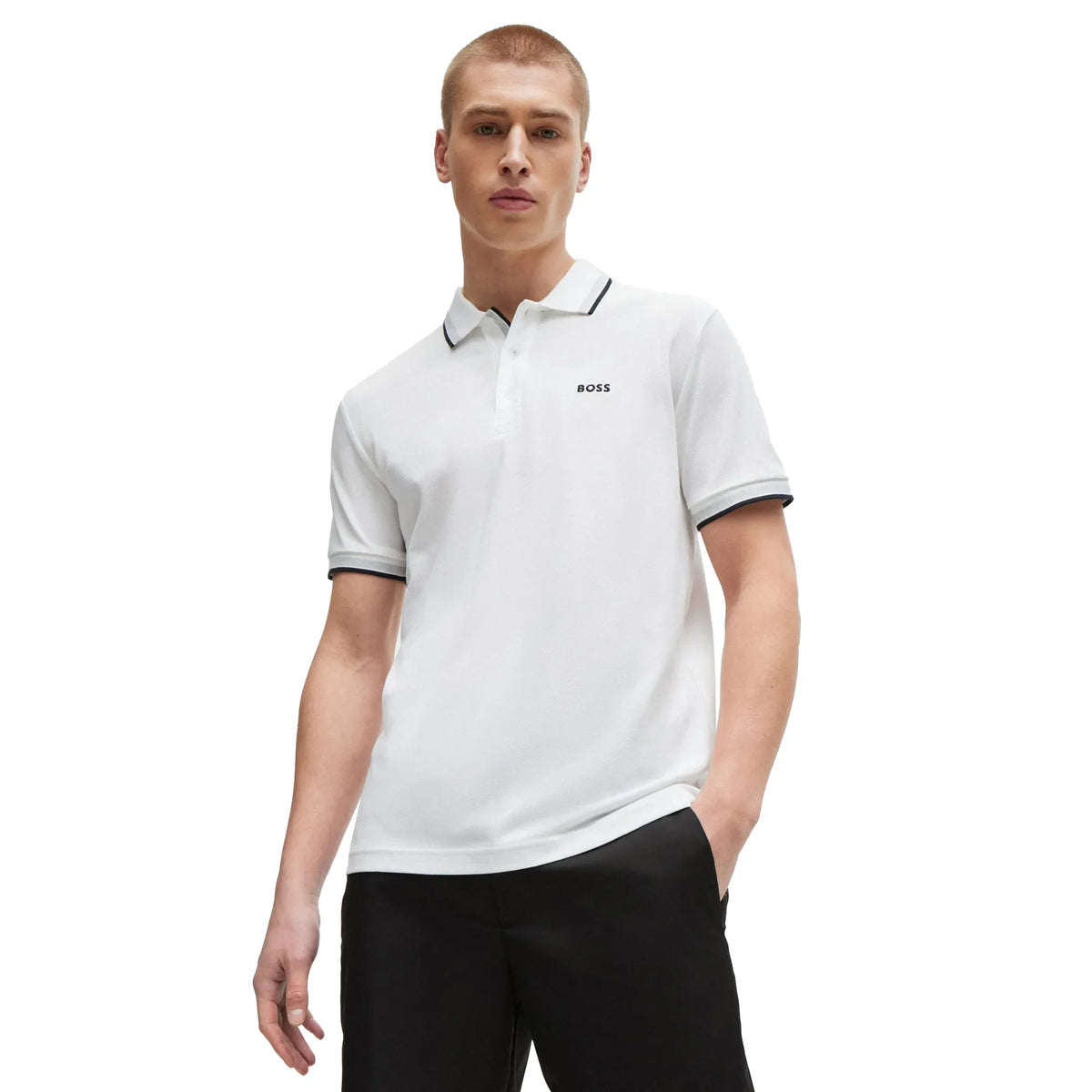 Polo Paddy en coton avec logo pour homme
