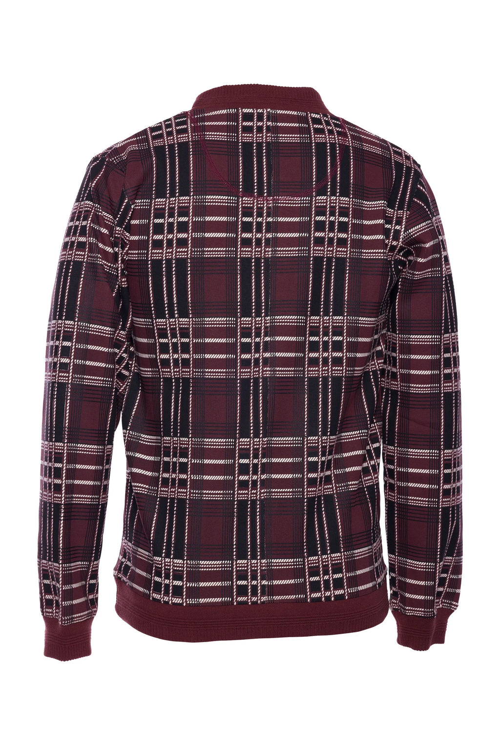 Men's Hank Printed Knit Bomber Jacket