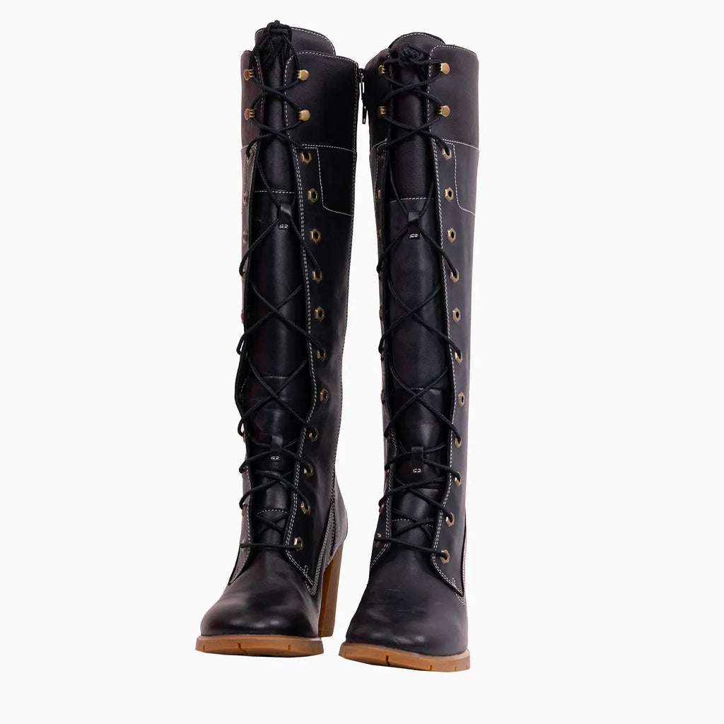 Bota de anime de 14 pulgadas para mujer