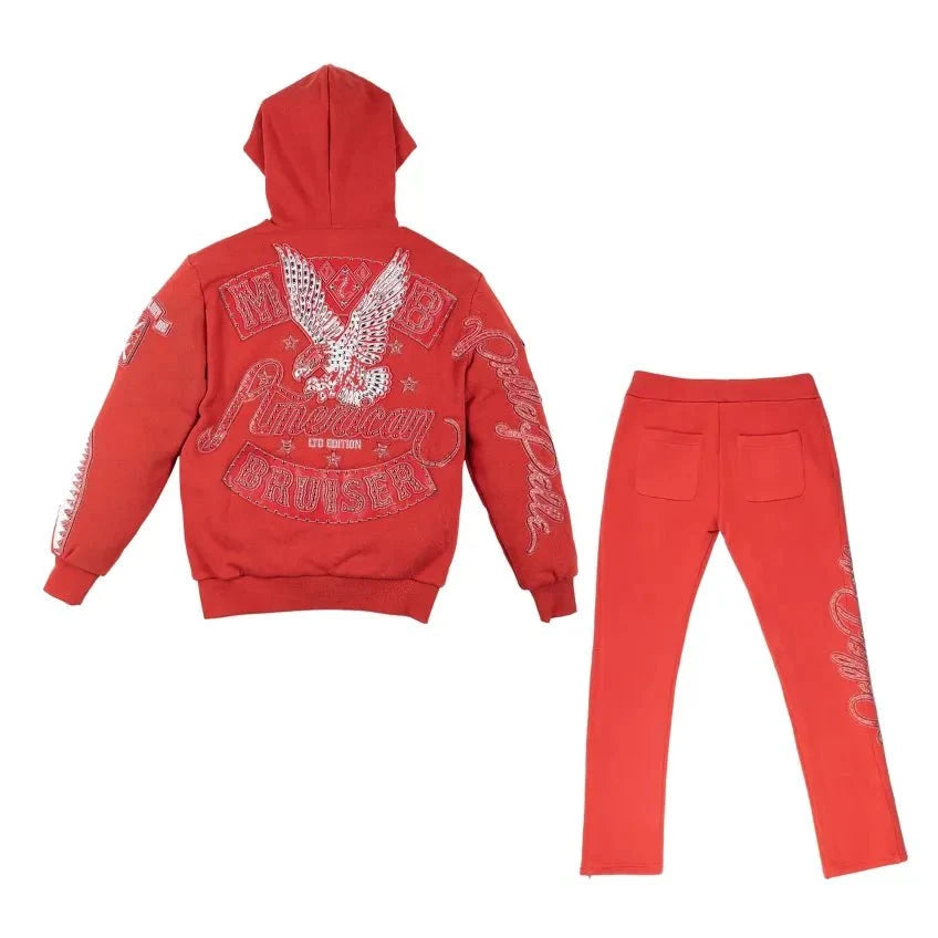 Conjunto de sudadera con capucha y pantalón deportivo Bruiser para hombre