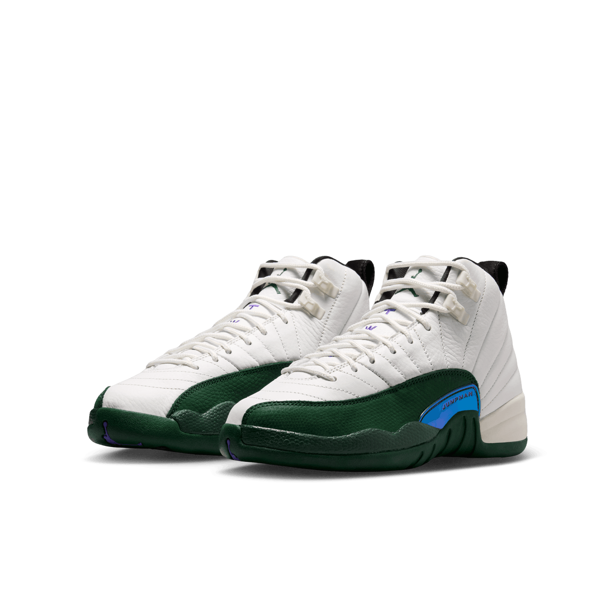 Kid's Air Jordan 12 Retro 'Bucks' Grade School