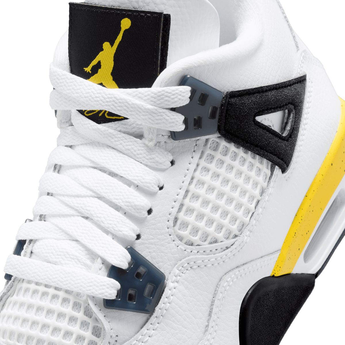 Air Jordan 4 Retro 'Tour Yellow' para niños de primaria