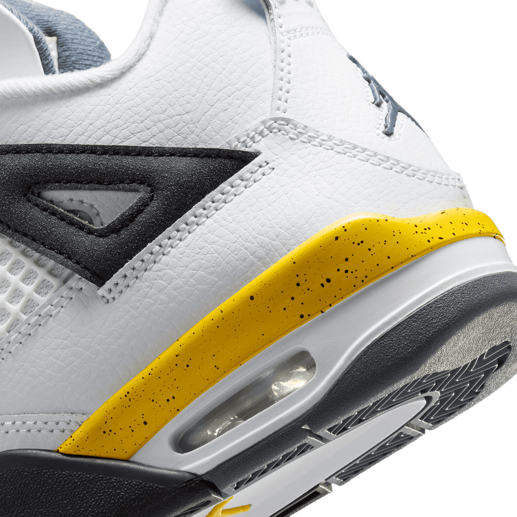 Air Jordan 4 Retro 'Tour Yellow' para niños de primaria
