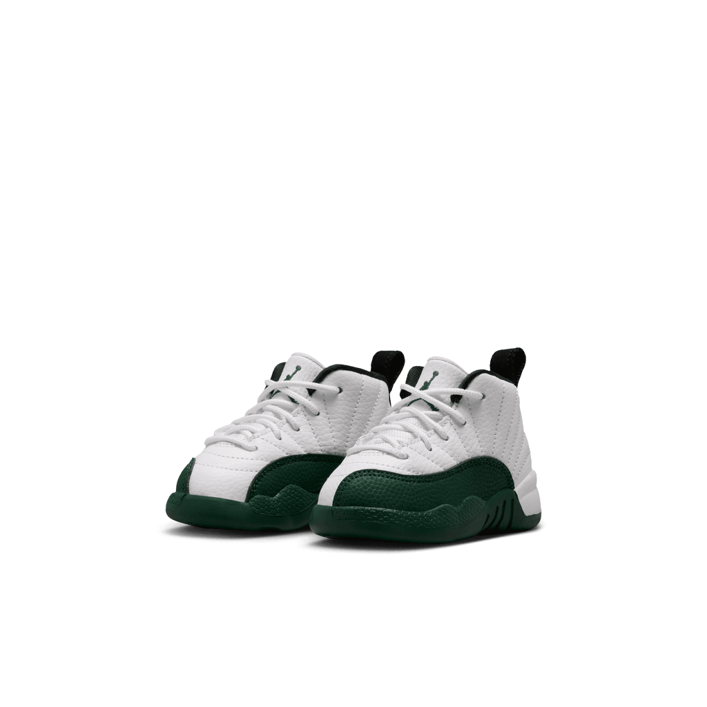 Jordan 12 Retro 'Bucks' para niños pequeños
