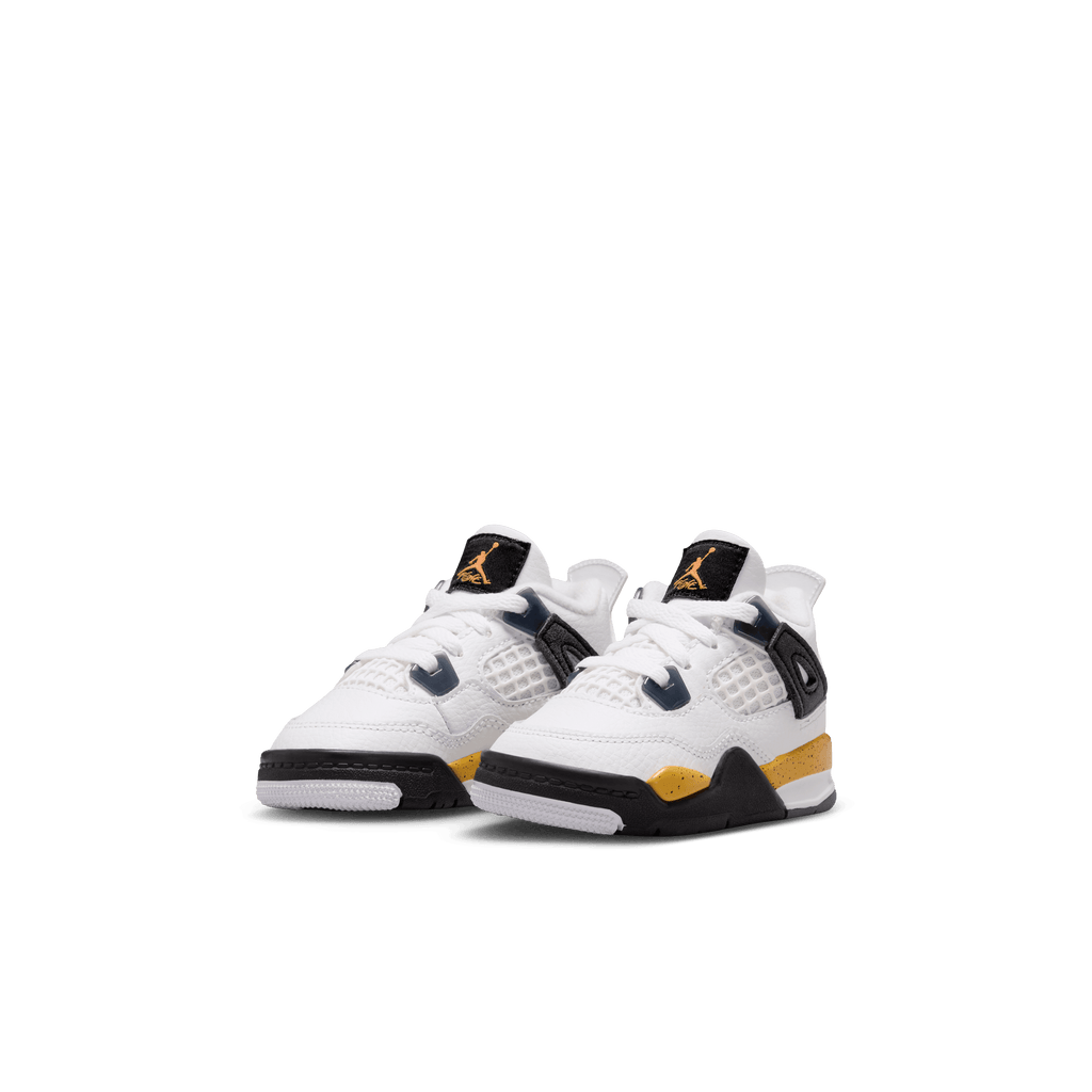 Air Jordan 4 Retro 'Tour Yellow' para niños pequeños
