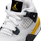 Air Jordan 4 Retro 'Tour Yellow' para niños pequeños
