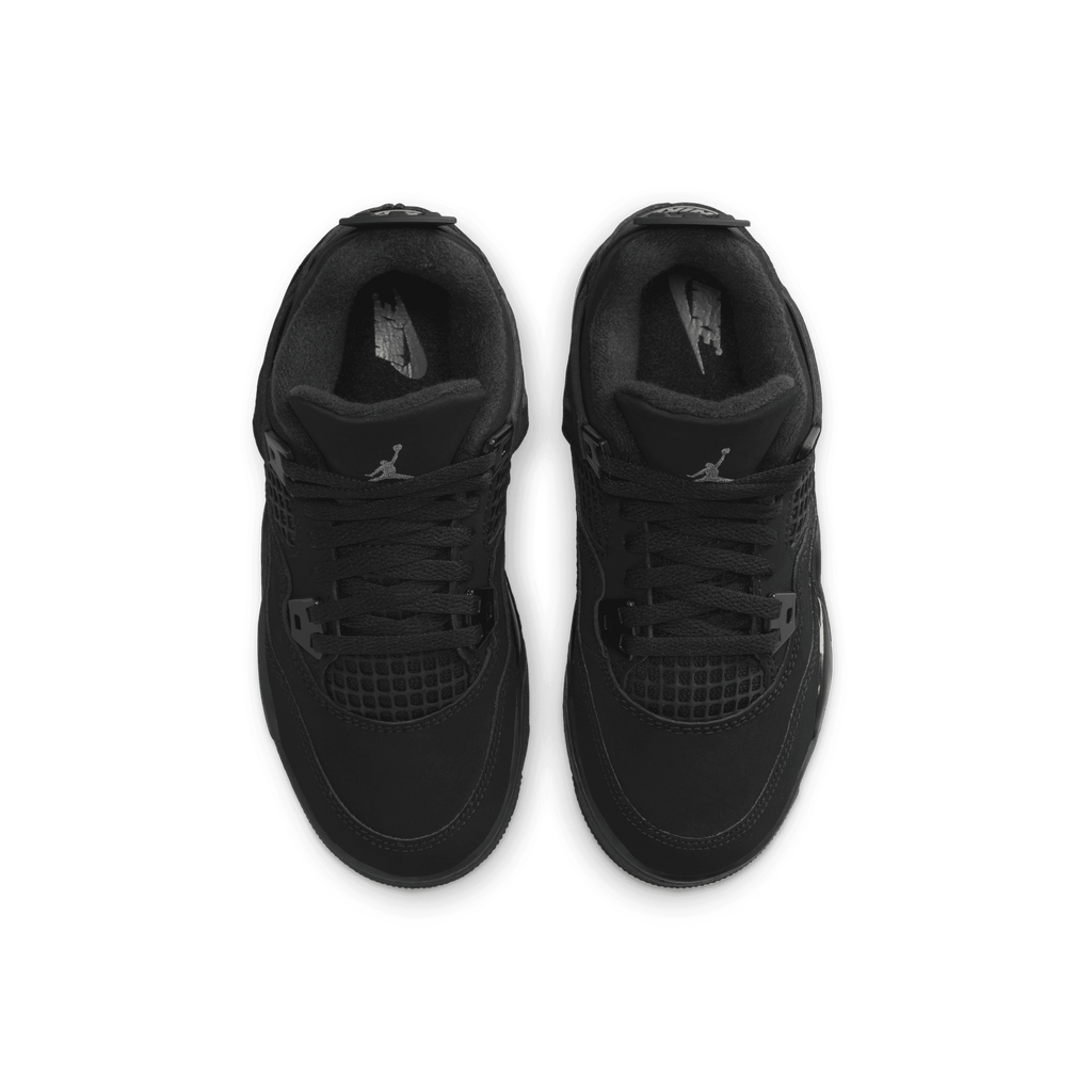 Air Jordan 4 Rétro enfant en bas âge 'Black Cat'