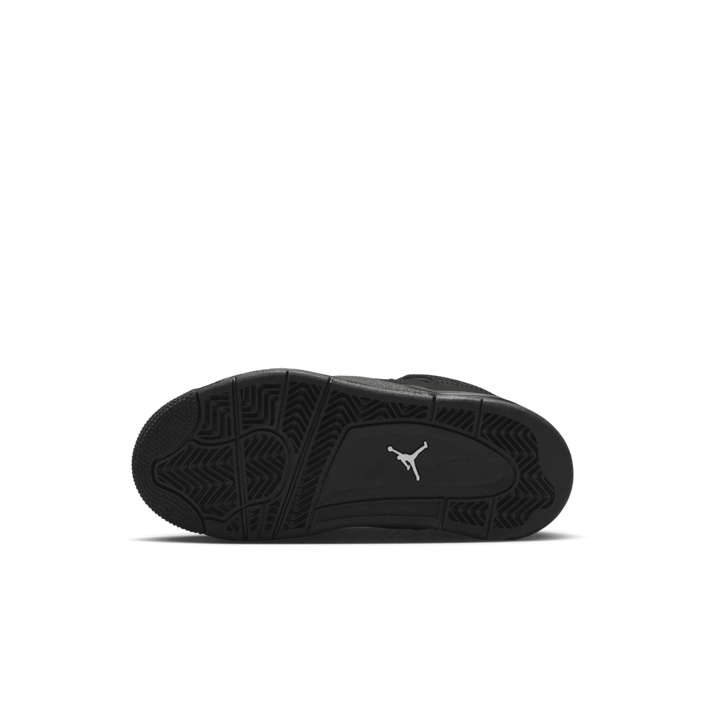 Air Jordan 4 Rétro enfant en bas âge 'Black Cat'