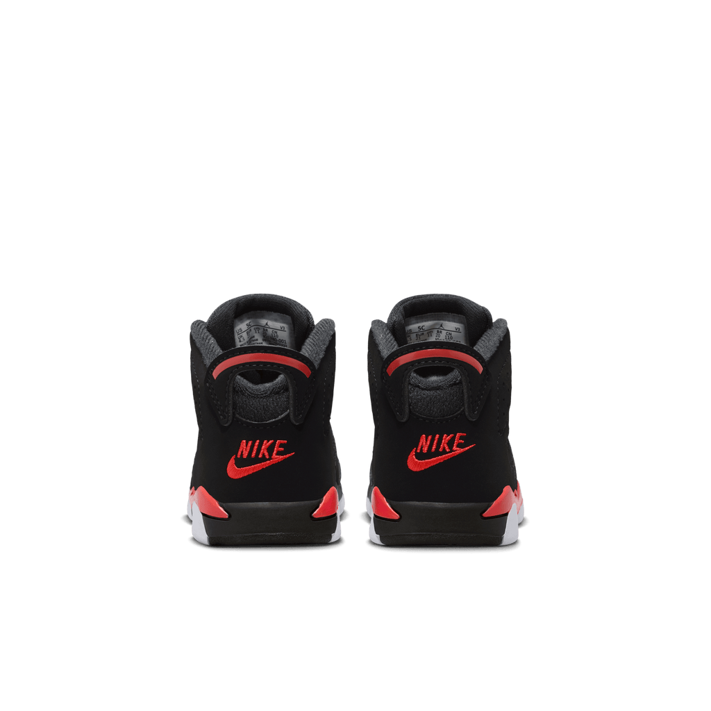 Air Jordan 6 Retro 'Reverse Infrared' para niños pequeños