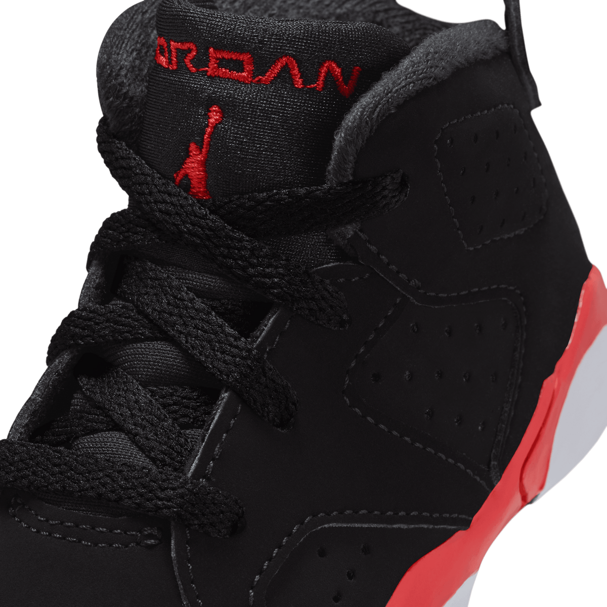 Air Jordan 6 Retro 'Reverse Infrared' para niños pequeños