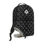 Sac à dos matelassé Dlxsv Motif bouche de requin en métal