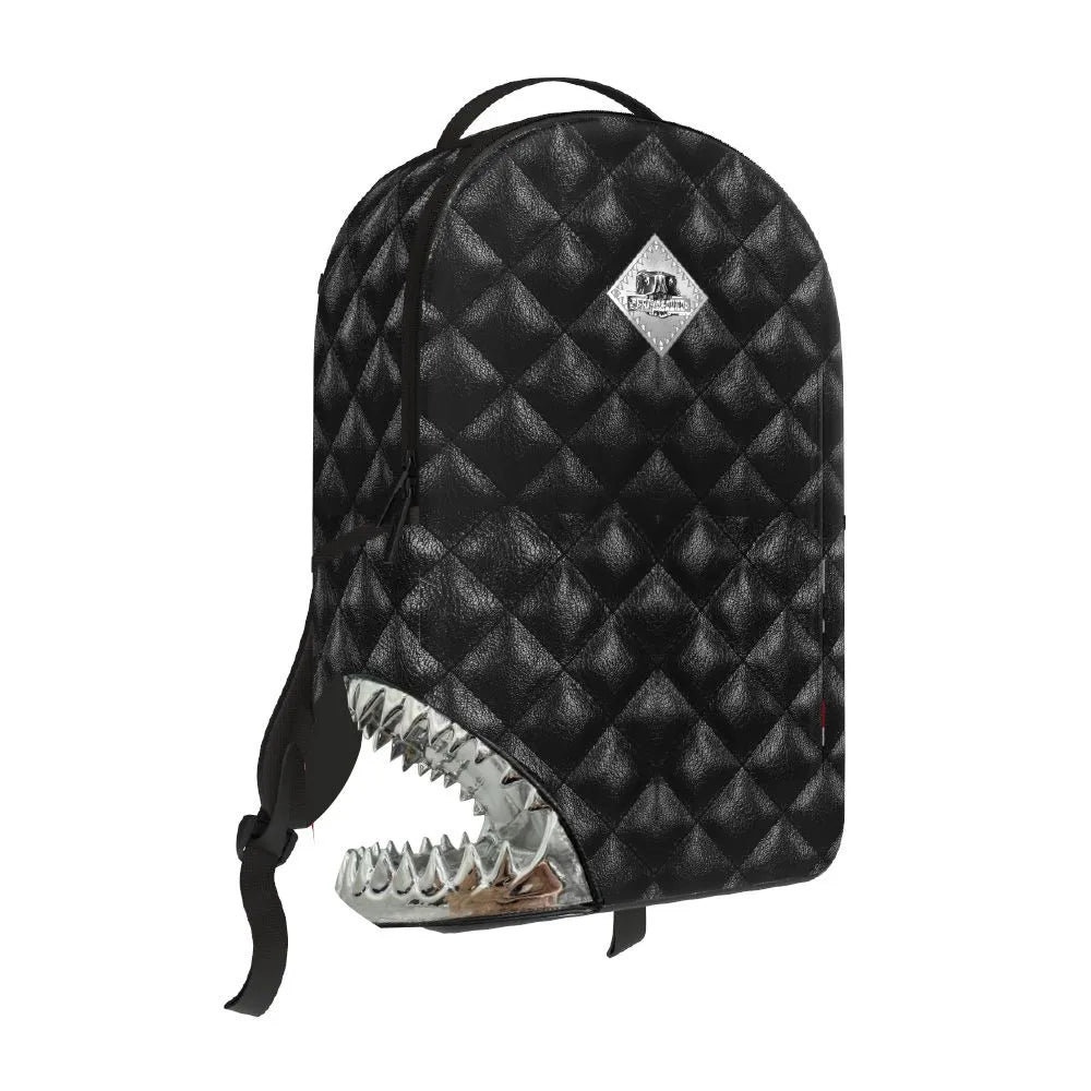 Metal Shark Mouth Quilted Dlxsv Backpack