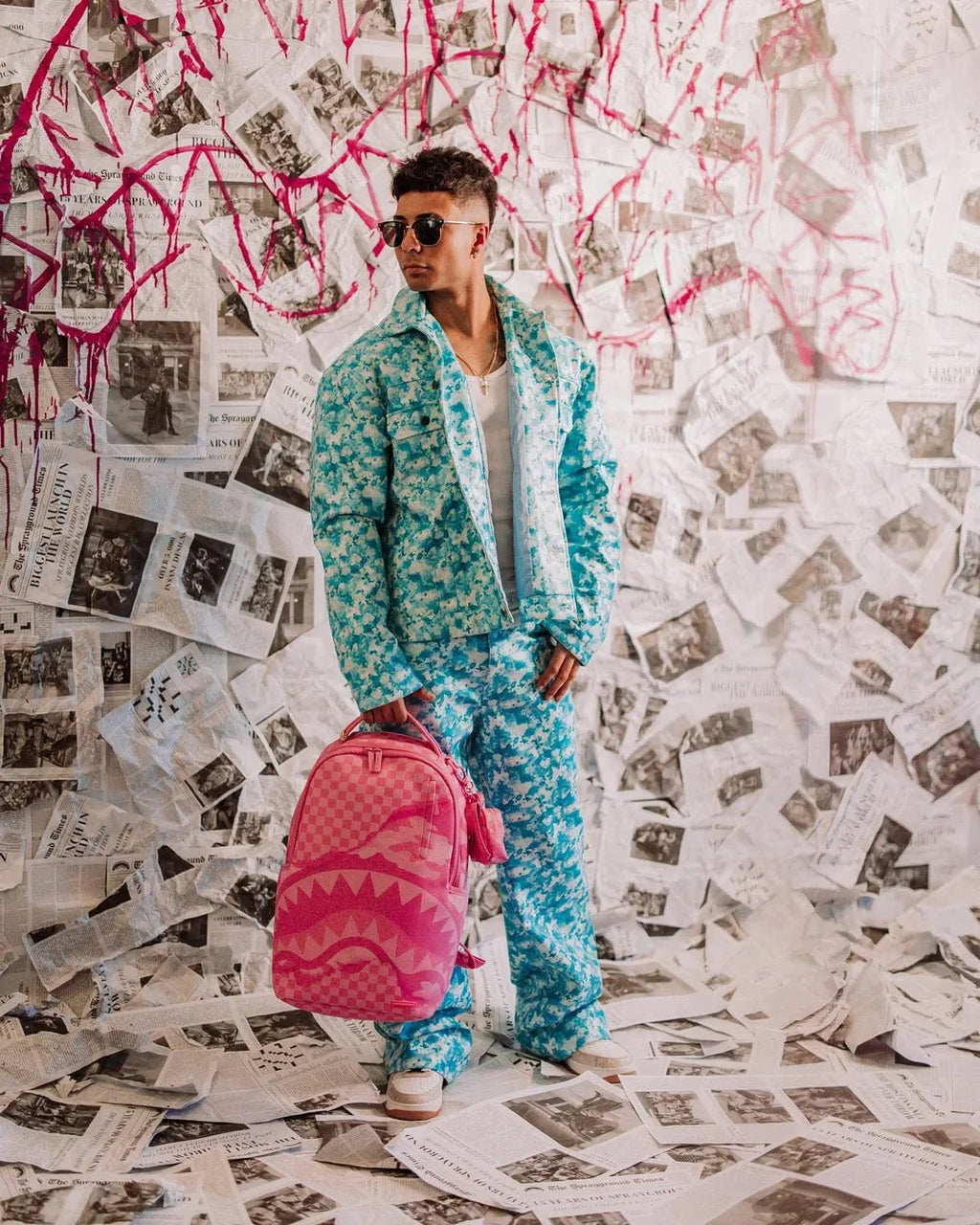Mochila Pink 3Am Turnt Dlxsv