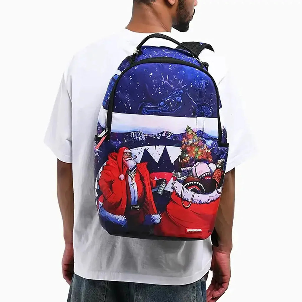 Mochila de pintura "Santa Sketchy"
