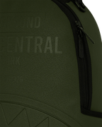 Sac à dos en nylon vert estampé Shark Central
