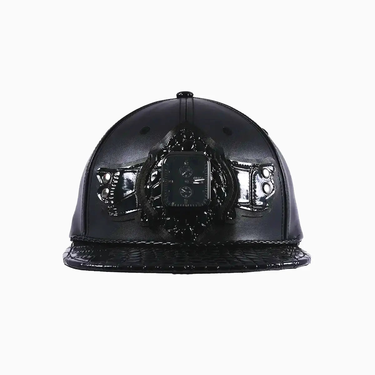 Sombrero de cuero con reloj Buck 50 de Breyer