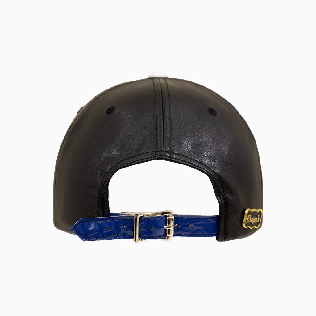 Breyer's Buck 50 Leather Watch Hat With Logo
