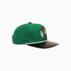 Gorra Breyer's Buck 50 Boston Celtics con visera de cuero