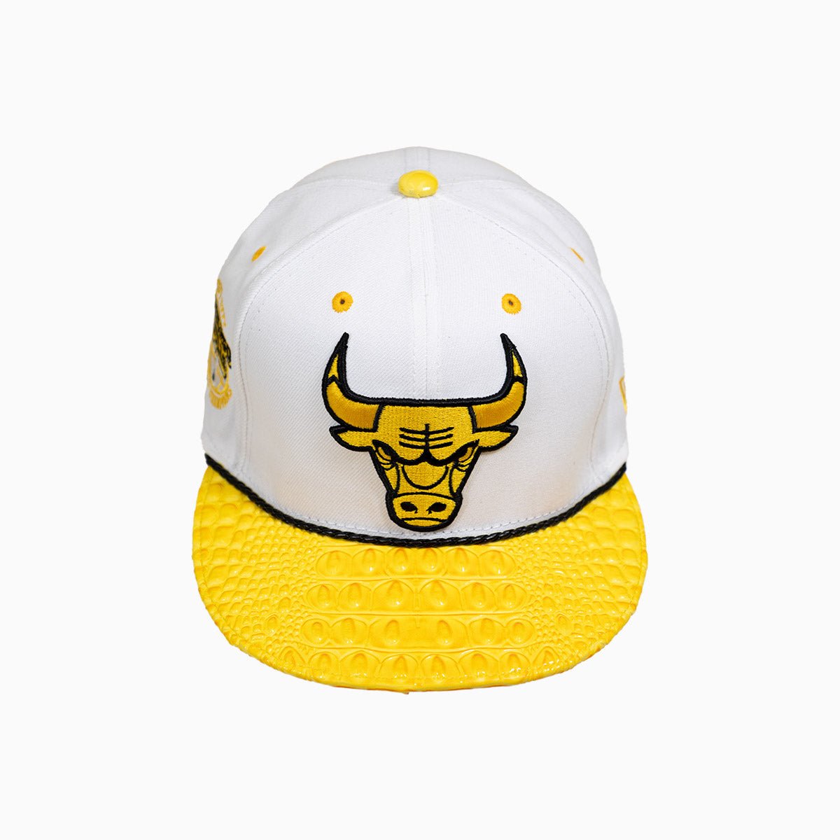 Gorra Breyer's Buck 50 Chicago Bulls con visera de cuero
