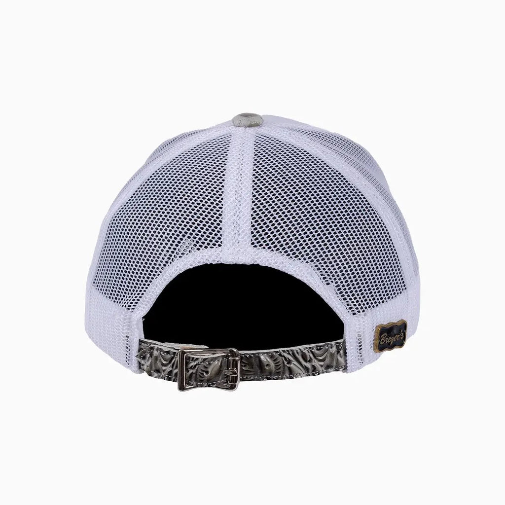 Breyer's Buck 50 Wool Trucker Hat With Leather Visor