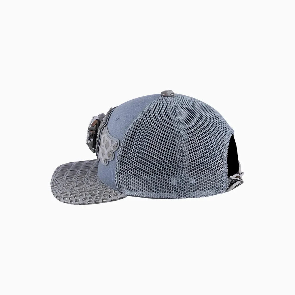 Breyer's Buck 50 Wool Trucker Hat With Leather Visor