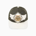 Gorra de camionero de lana Buck 50 con visera de cuero de Breyer