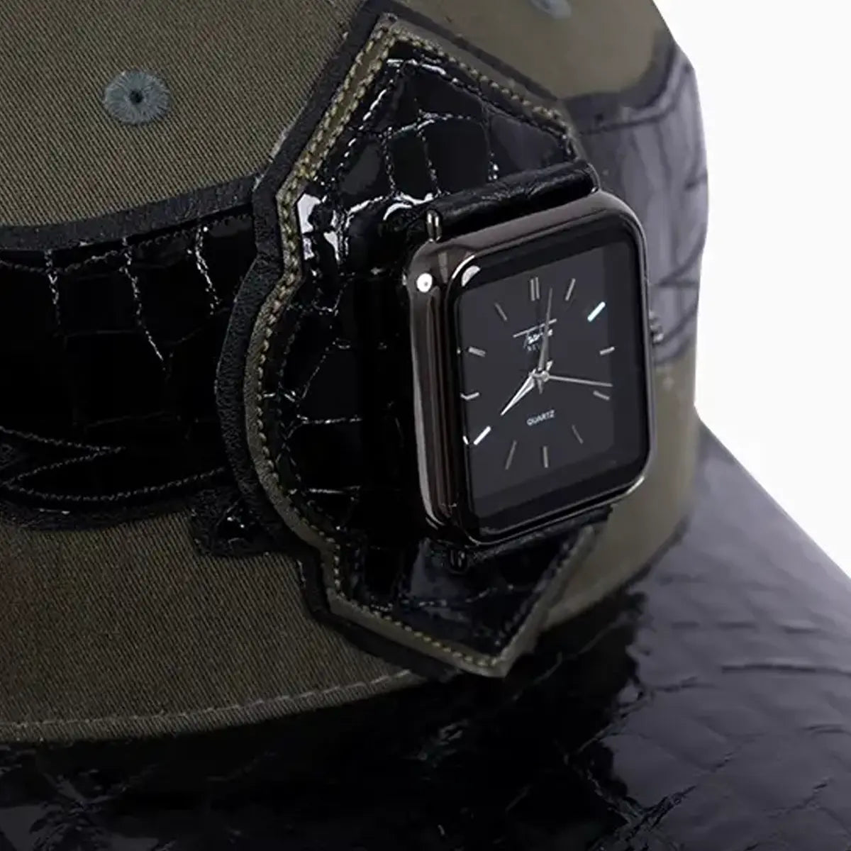 Casquette de camionneur Breyer's Buck 50 en laine avec visière en cuir