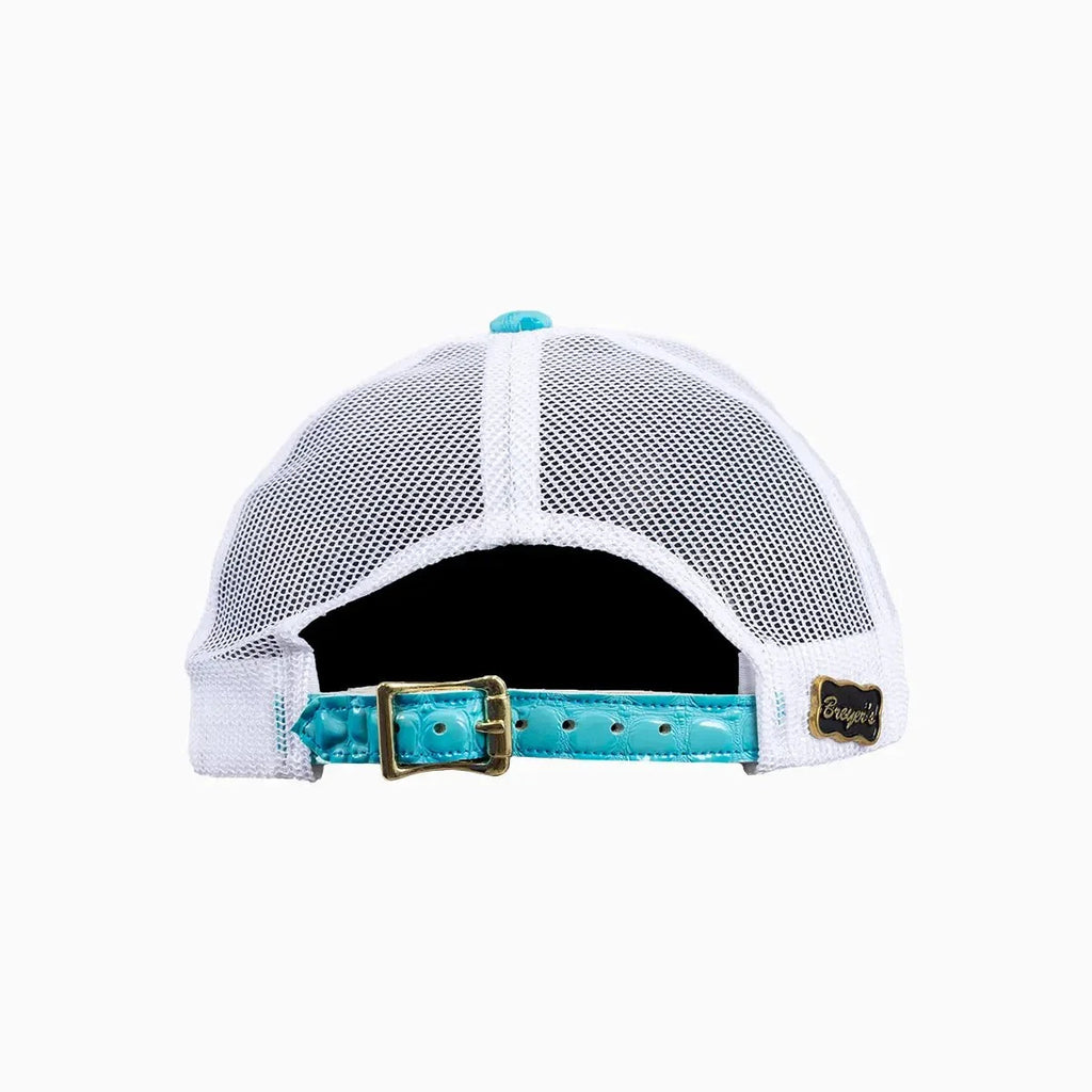 Breyer's Buck 50 Wool Trucker Hat With Leather Visor