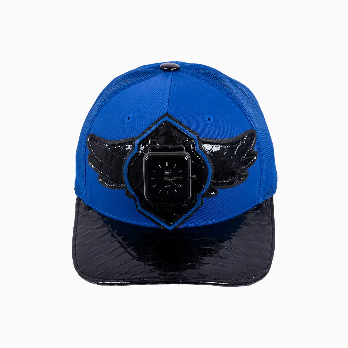 Casquette de camionneur en laine Breyer's Buck 50 avec visière en cuir