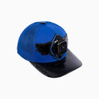 Gorra Trucker Breyer's Buck 50 de lana con visera de cuero
