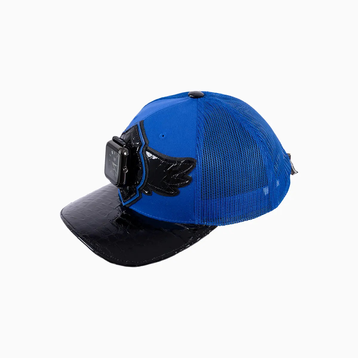 Casquette de camionneur en laine Breyer's Buck 50 avec visière en cuir
