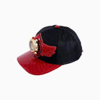 Breyer's Buck 50 Wool Trucker Hat With Leather Visor